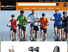 Tablet Screenshot of elliptigo-shop.de